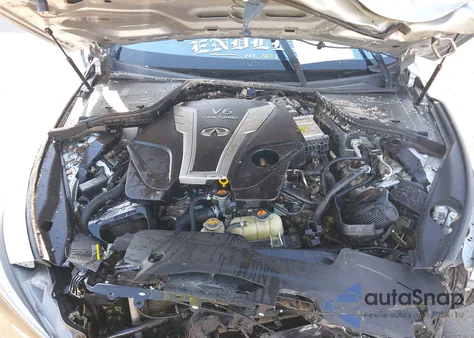 2018 Infiniti Q50 3.0T Sport z USA, uszkodzony, nr VIN JN1EV7AR8JM444379